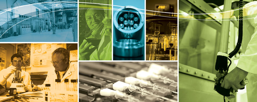 Photos: Energy Northwest Staff work in the Applied Process Engineering Lab