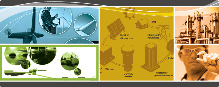 Photo Illustration: Divers Energy Sources