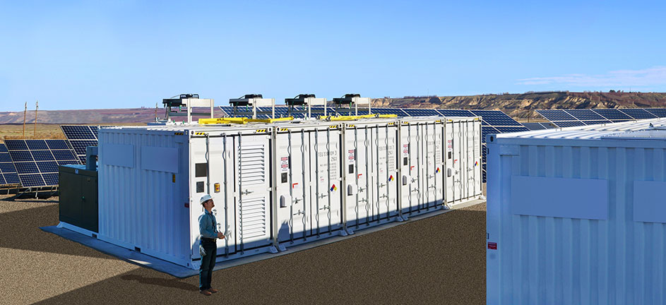 Photo: Solar Battery Storage Units